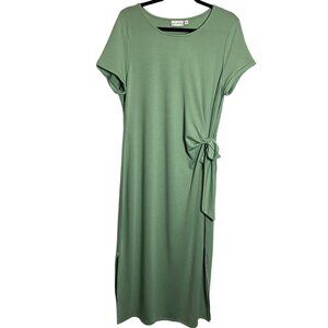 Wonderly Tie Waist Midi Dress